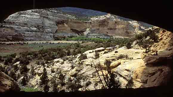 Cave above Yampa